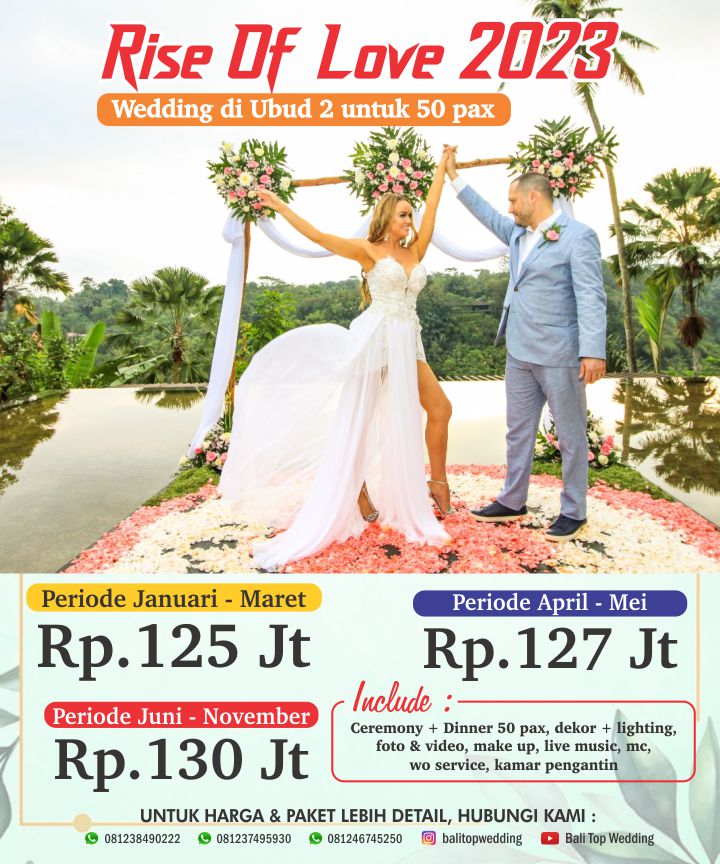Paket Wedding Bali 2023